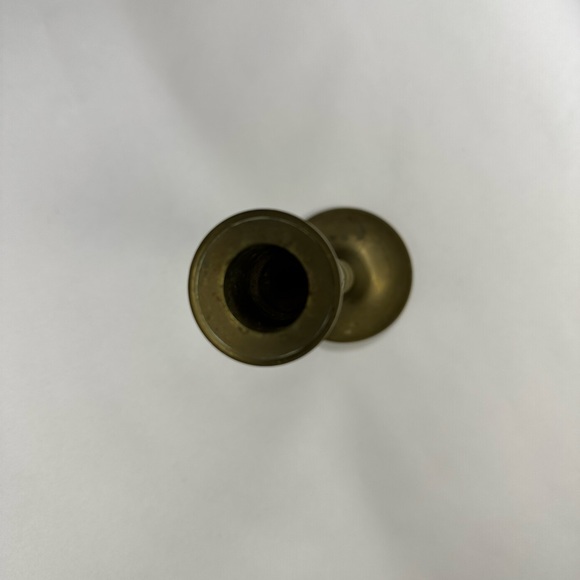 Vintage Brass Candlestick - Picture 5 of 5